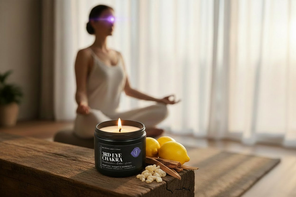 3rd Eye Chakra Candle - 2 oz