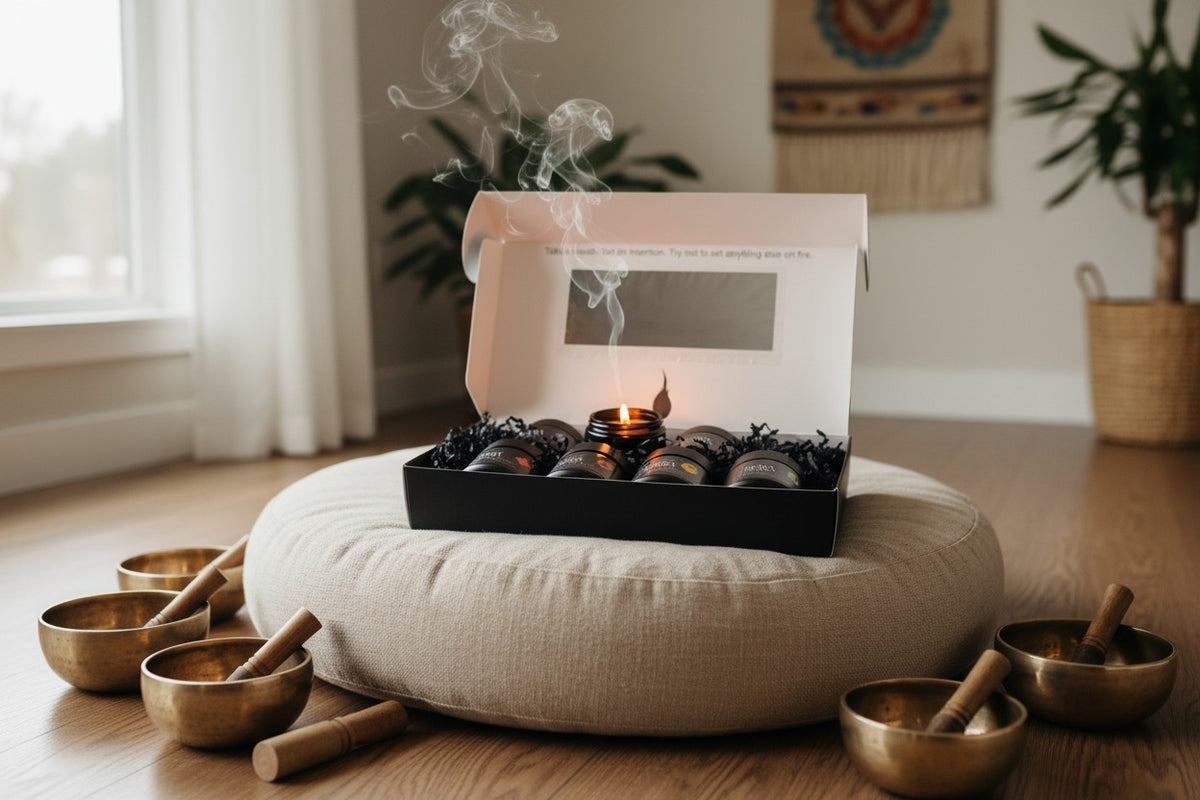 The Chakra Candle Collection — Mini Set (7 x 2 oz)