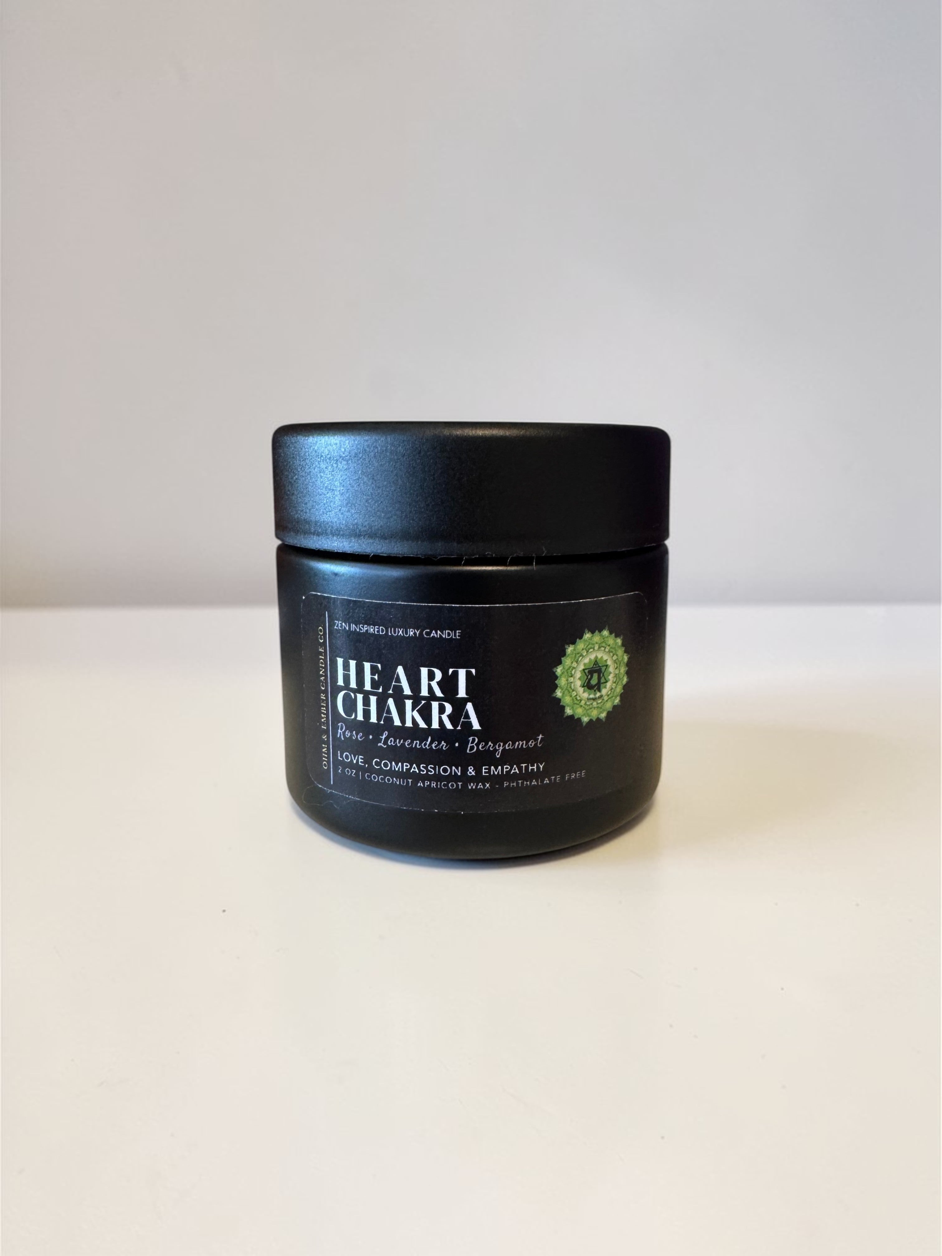 Heart Chakra Candle - 2 oz