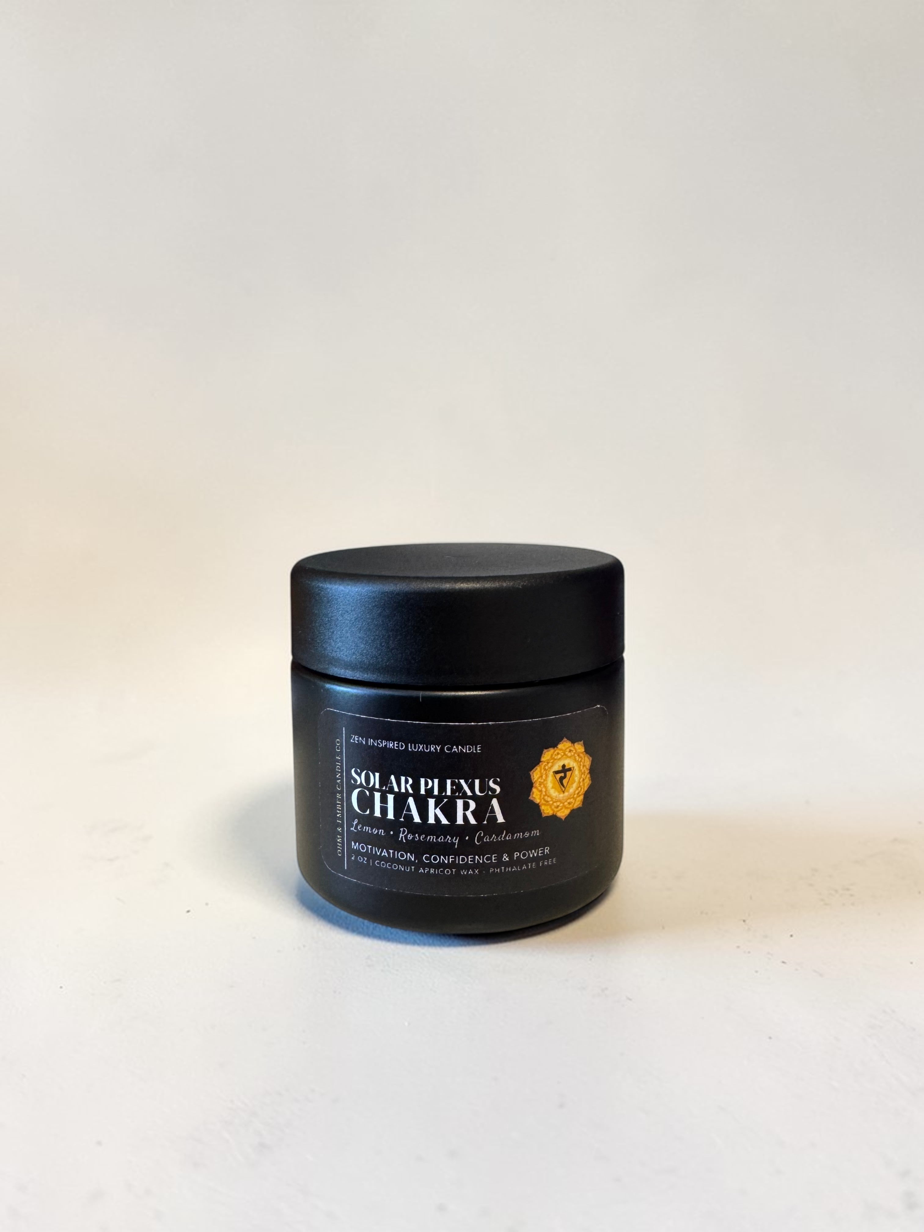 Solar Plexus Chakra Candle - 2 oz