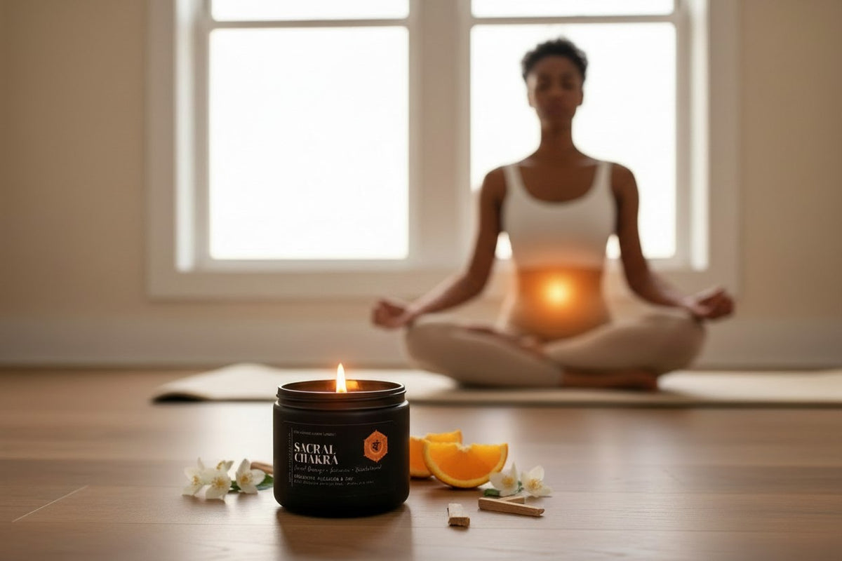 Sacral Chakra Candle - 2 oz