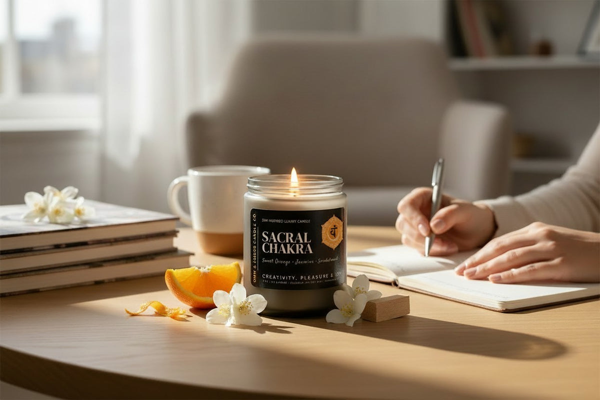 Sacral Chakra Candle - 7 oz