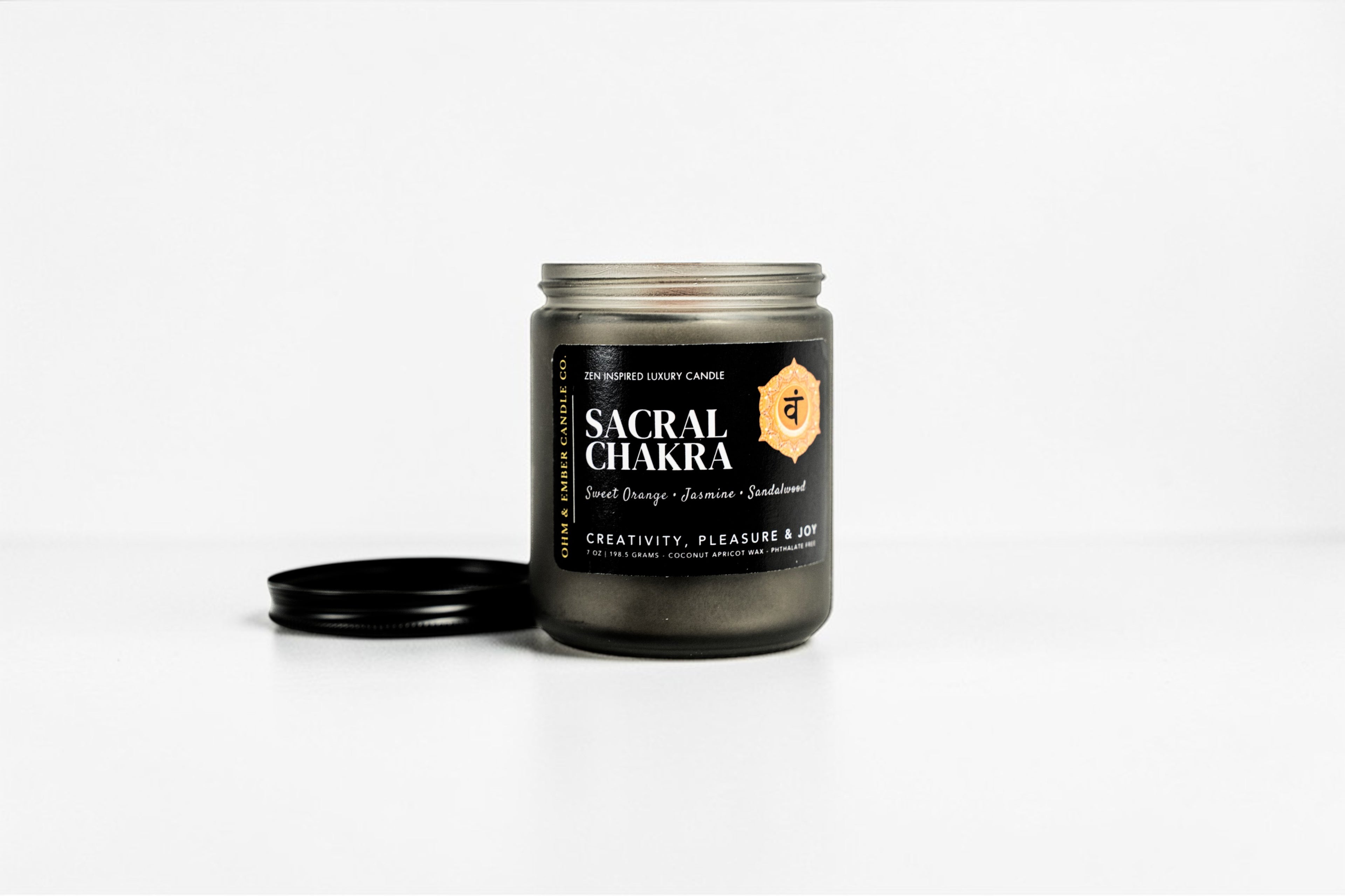 Sacral Chakra Candle - 7 oz