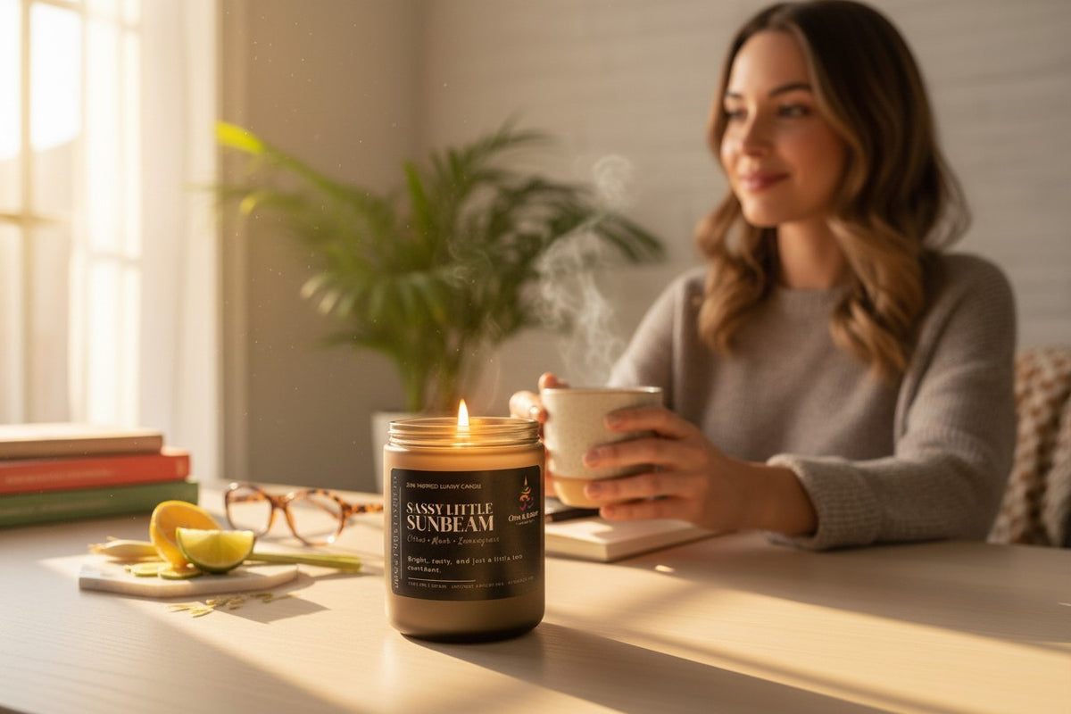 Sassy Little Sunbeam Candle - 7 oz