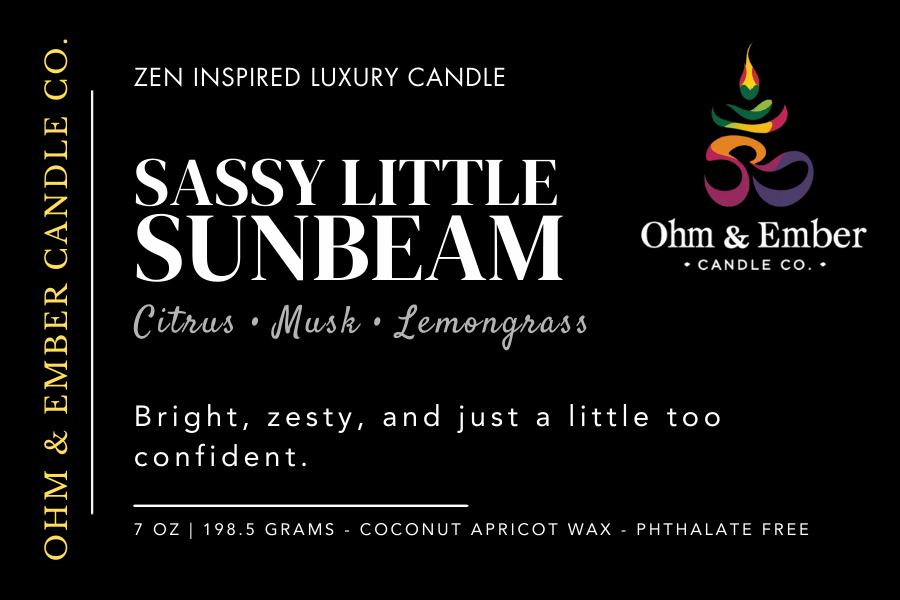 Sassy Little Sunbeam Candle - 7 oz